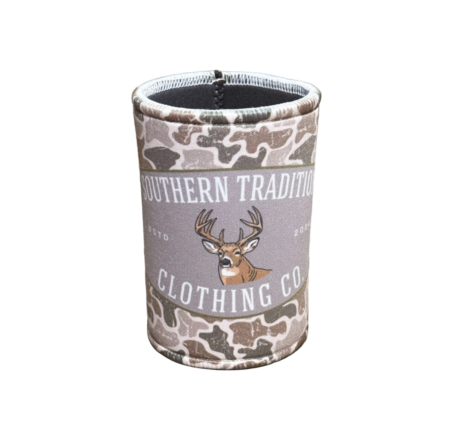 Deer Camo Can Cooler