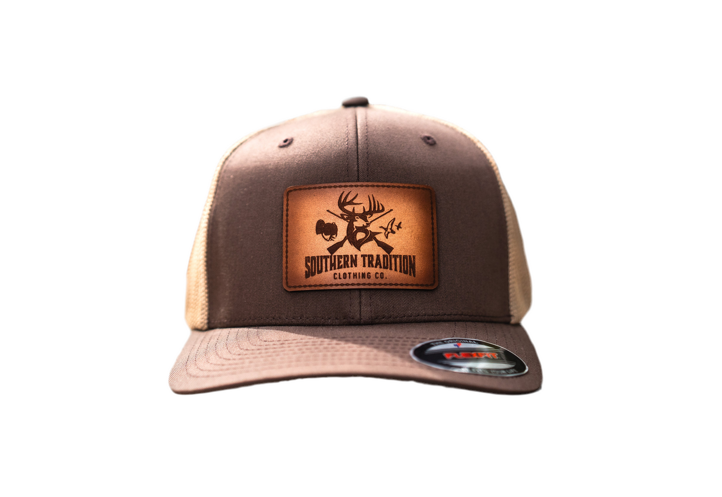Flex Fit Brown & Khaki