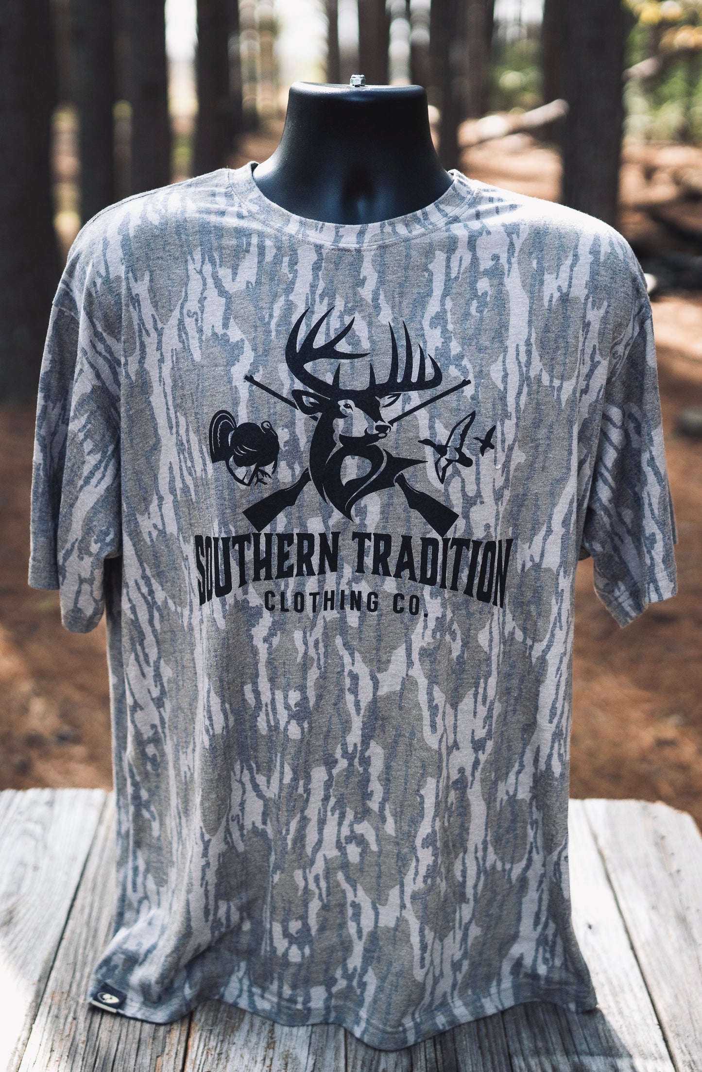 Mossy Oak Bottomland Vintage Washed T Shirt