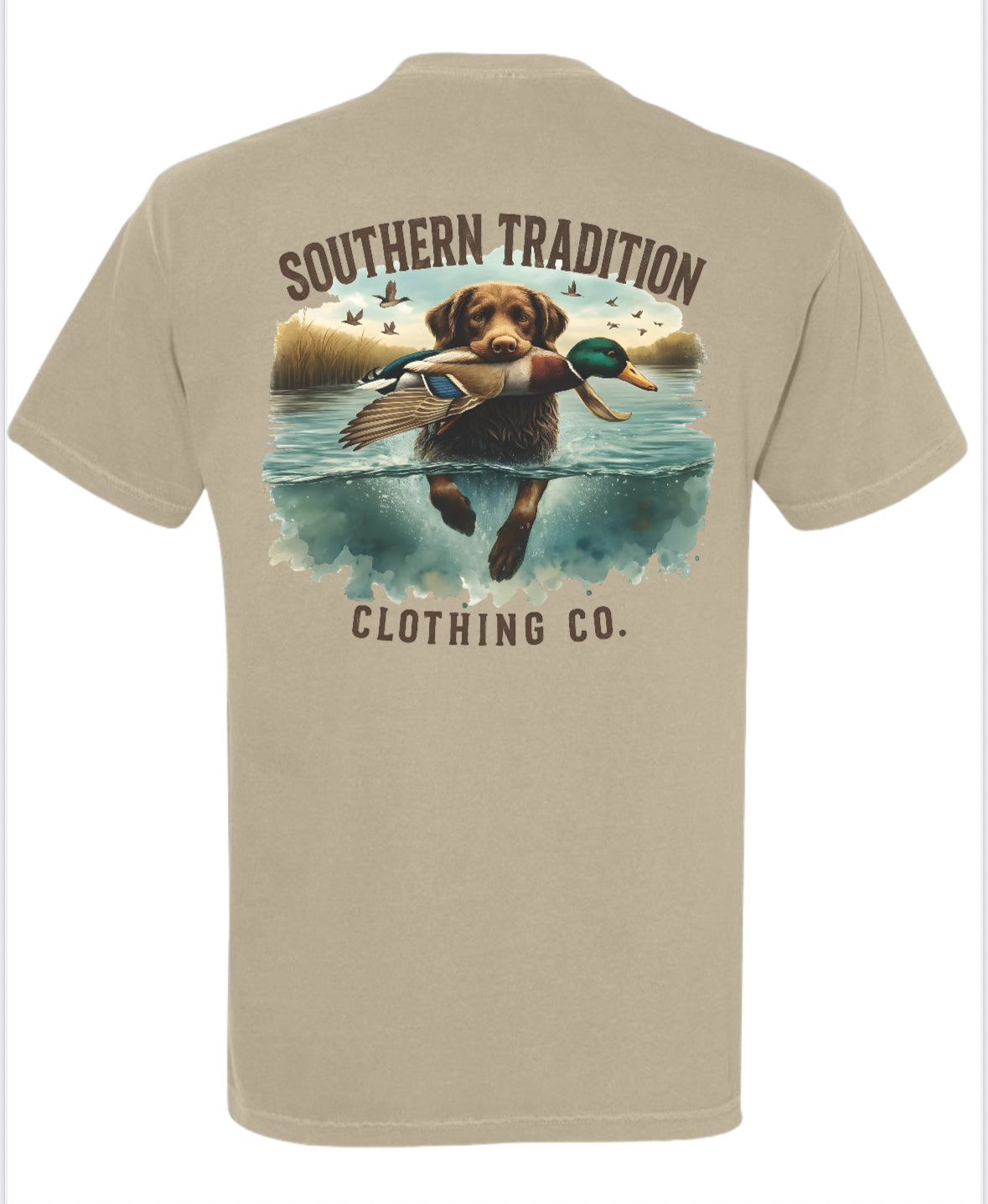 Chocolate Lab Comfort Color T