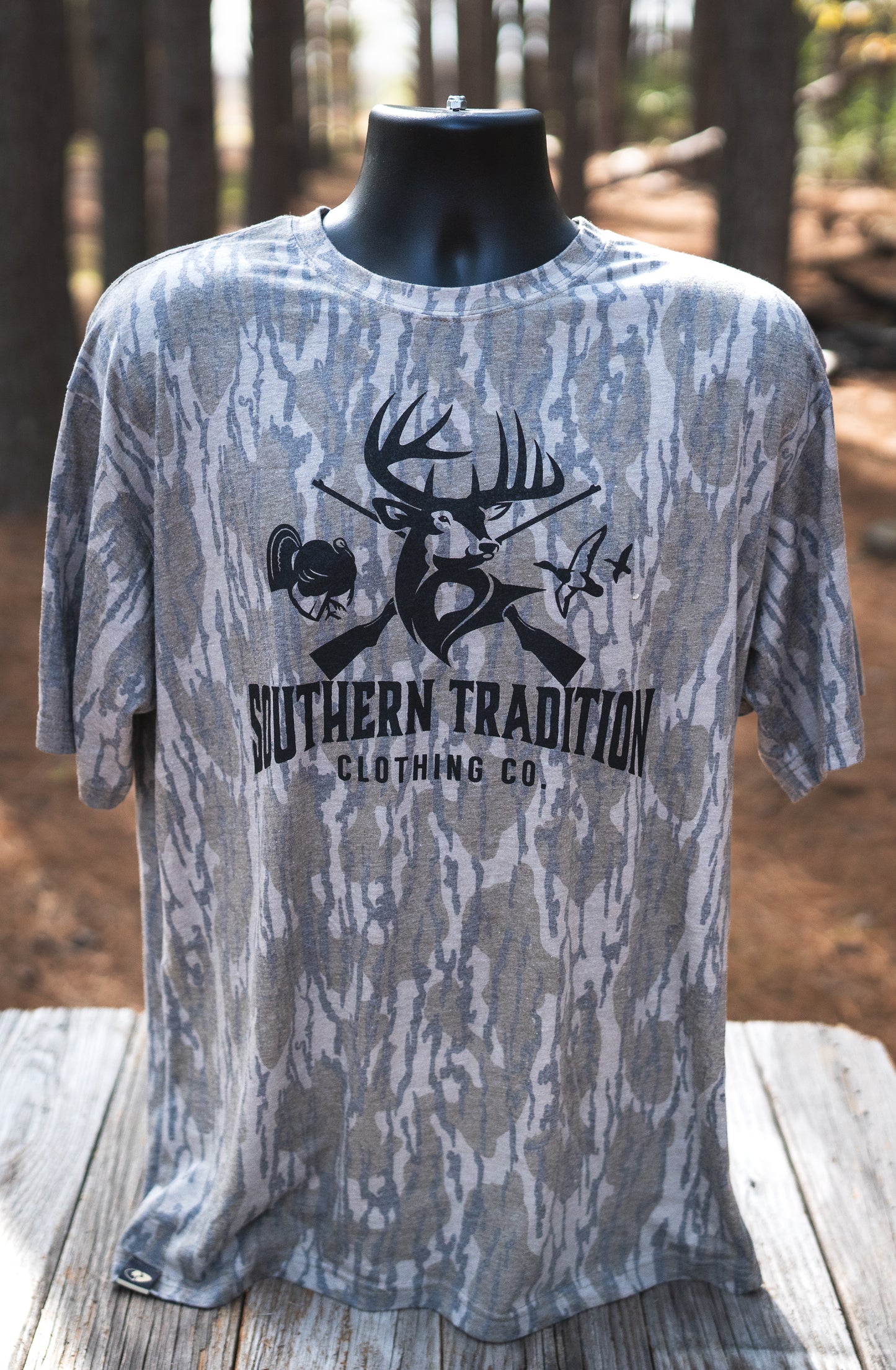 Mossy Oak Bottomland Vintage Washed T Shirt