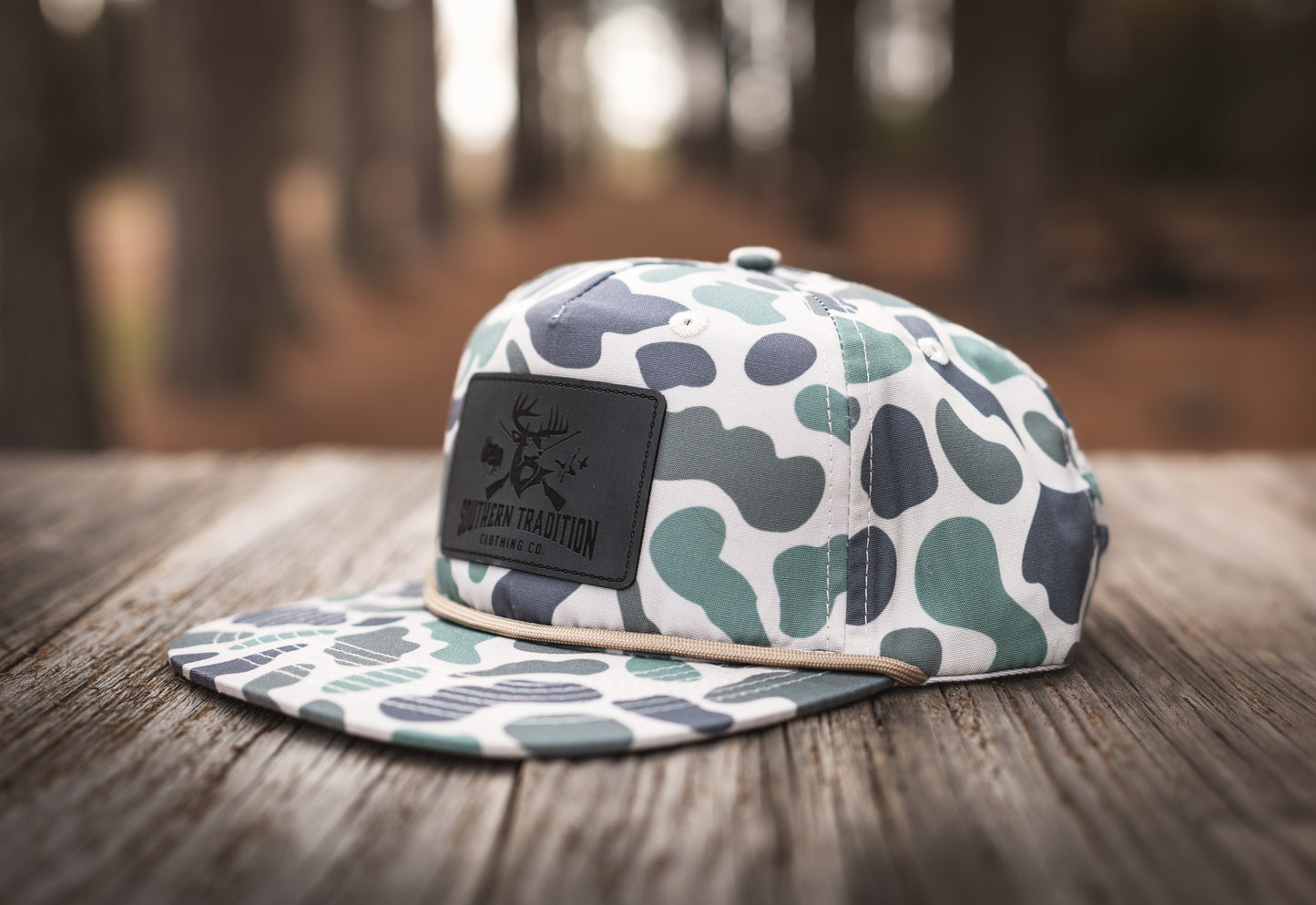 Flat Bill Marsh Camo