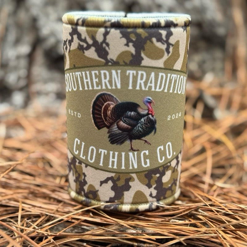 Turkey Camo Can Coolers