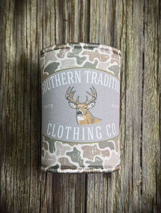 Deer Camo Can Cooler