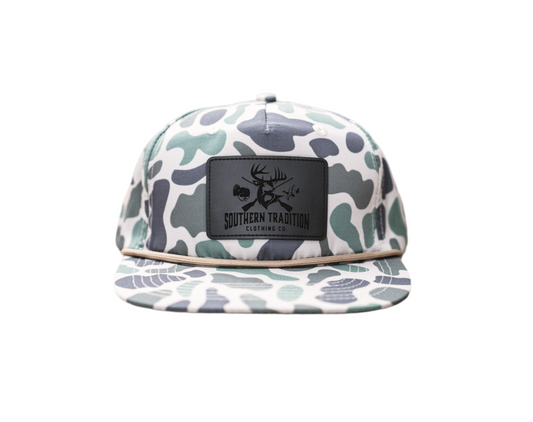 Flat Bill Marsh Camo