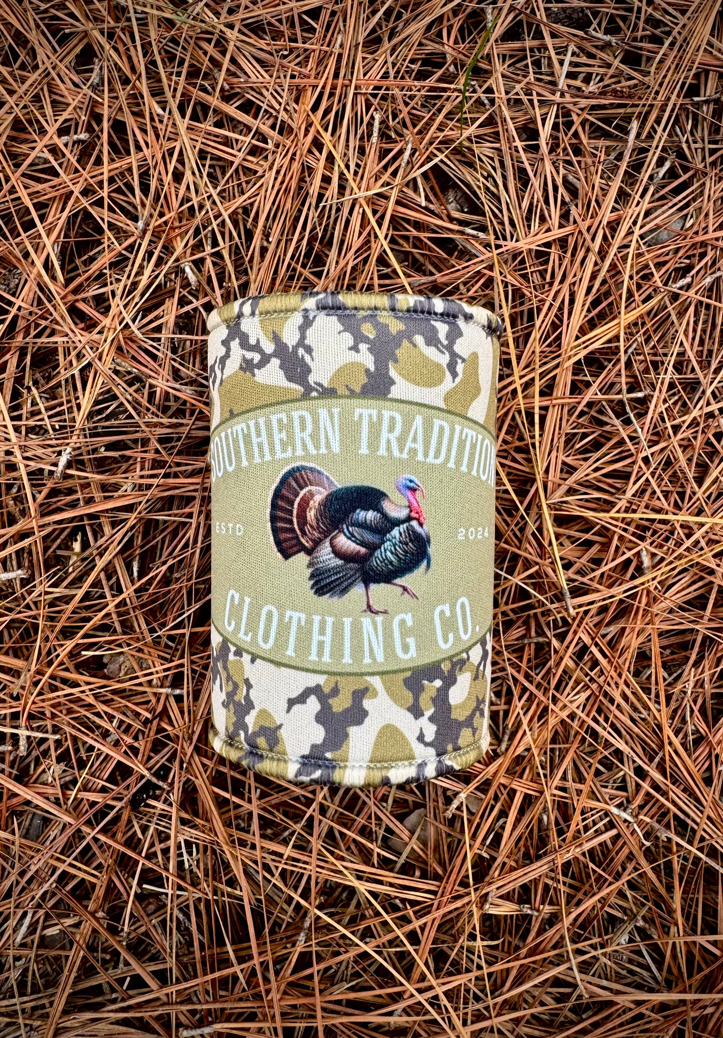 Turkey Camo Can Coolers
