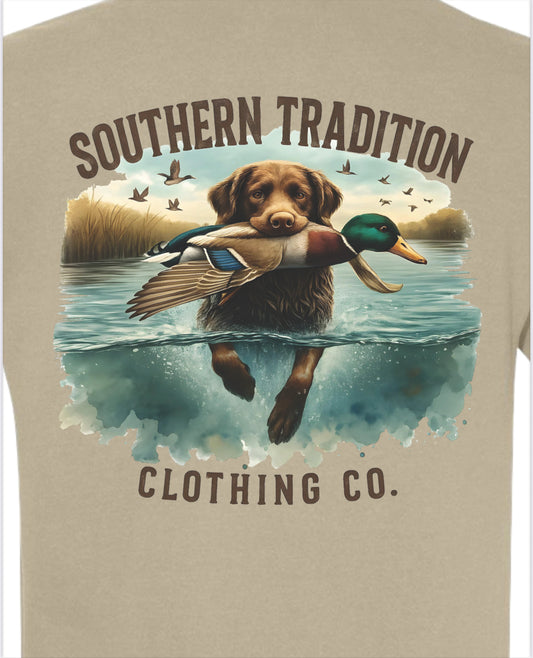 Chocolate Lab Comfort Color T