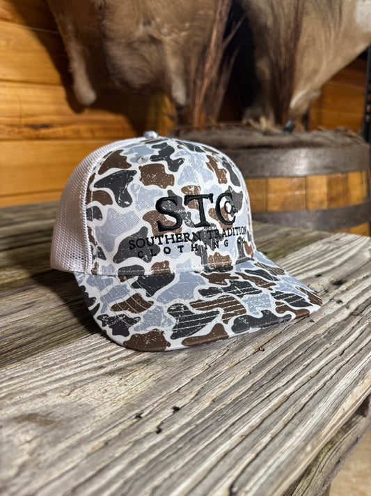 STC Co. 6 Panel Cap in Casual Camo